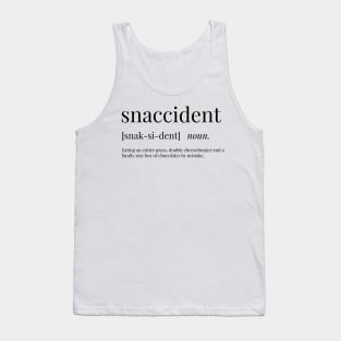 Snaccident Definition Tank Top